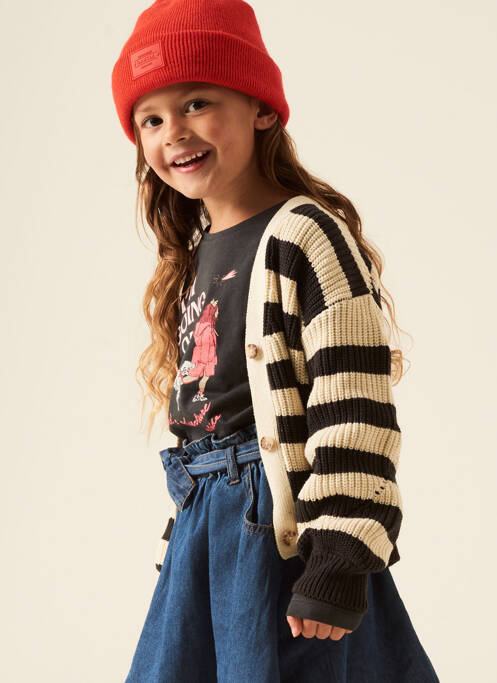 Vestă cu mâneci lungi bej GARCIA fată