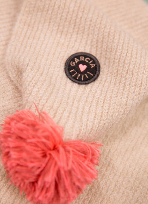 Eșarfă bej GARCIA fată