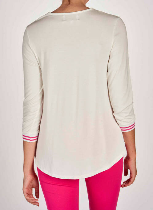 Top alb BELLITA femeie