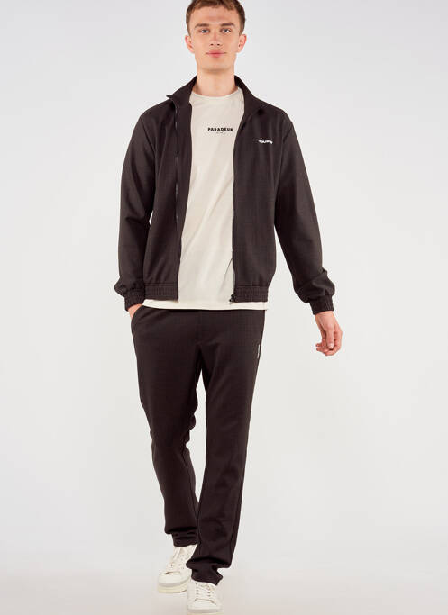 Pantalon chino maro TOURIST LEMC bărbat