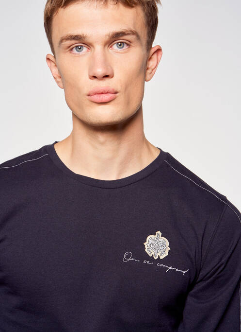 Tricou albastru TOURIST LEMC bărbat