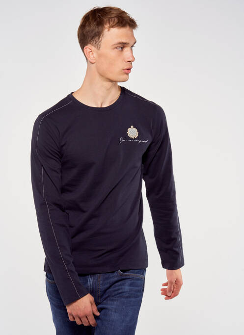 Tricou albastru TOURIST LEMC bărbat