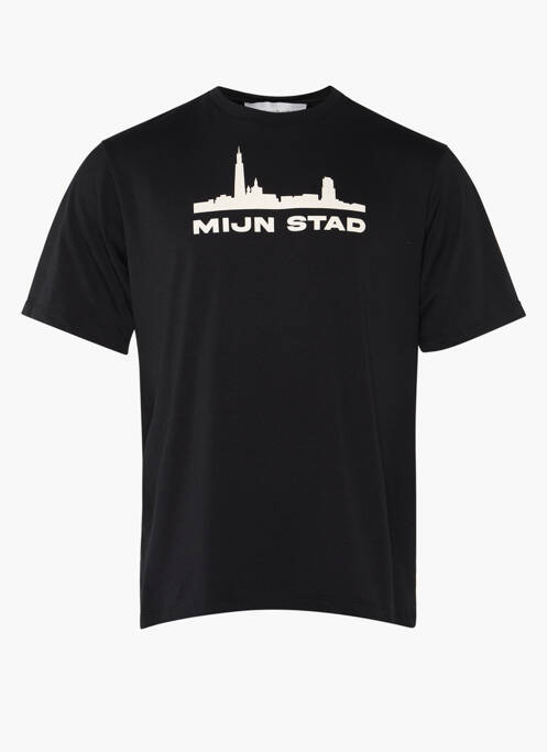 Tricou negru TOURIST LEMC bărbat