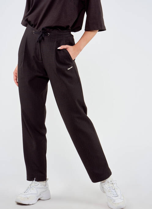 Pantalon slim maro TOURIST LEMC femeie