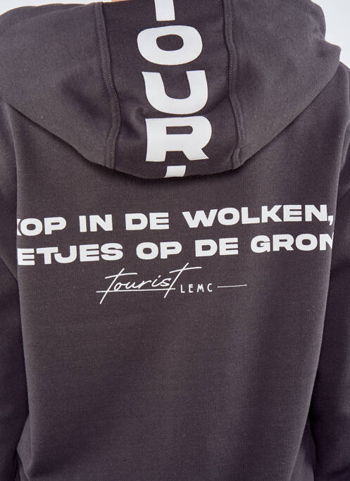 Vestă cu mâneci lungi gri TOURIST LEMC femeie