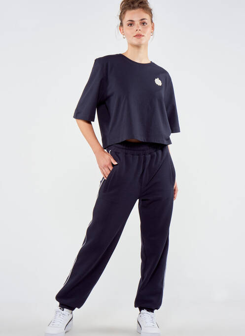 Tricou albastru TOURIST LEMC femeie