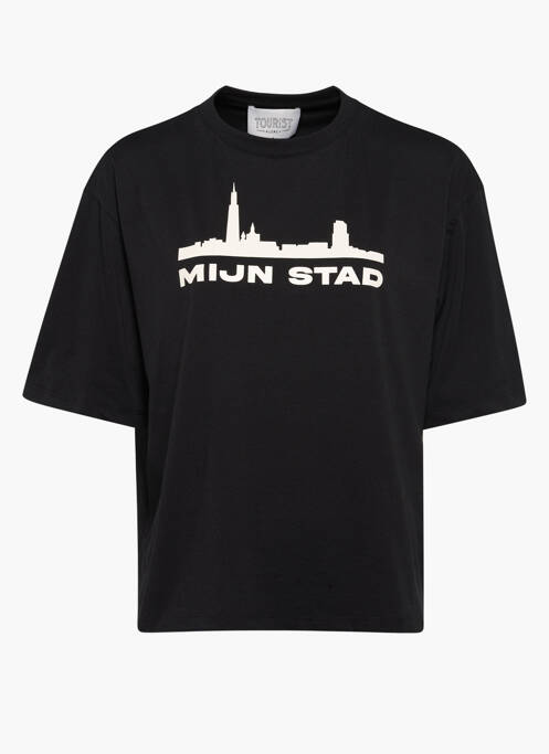 Tricou negru TOURIST LEMC femeie