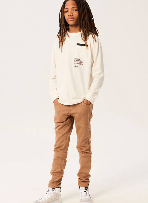 Pantalon slim maro GARCIA băiat