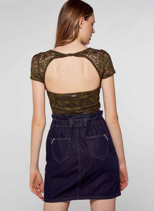 Top verde GUESS femeie