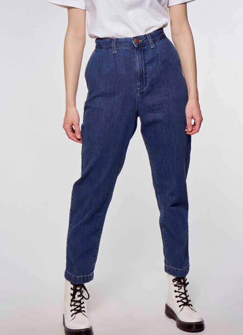 Blugi croială Mom albastru WRANGLER femeie