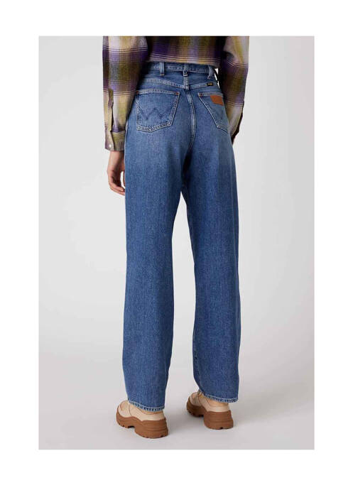Blugi cu croială dreaptă albastru WRANGLER femeie