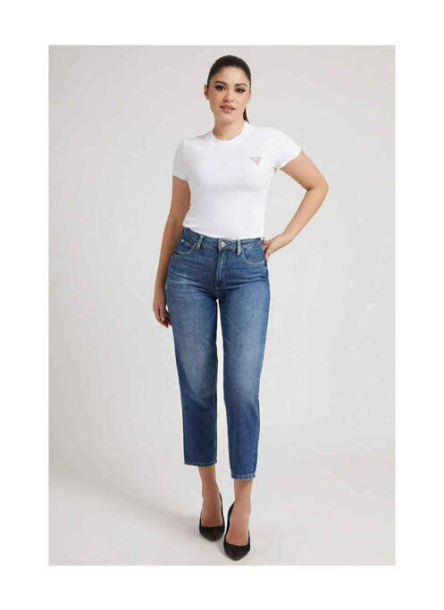 Blugi croială Mom albastru GUESS femeie