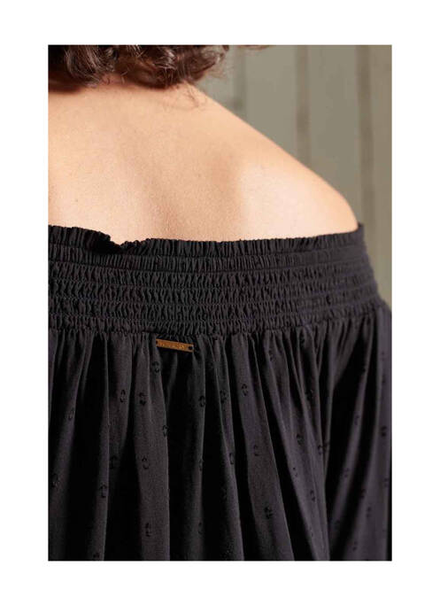 Tricou negru SUPERDRY femeie