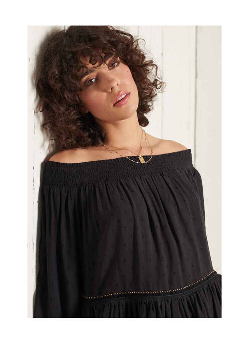 Tricou negru SUPERDRY femeie