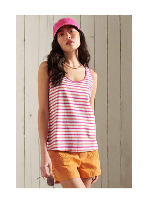 Top portocaliu SUPERDRY femeie