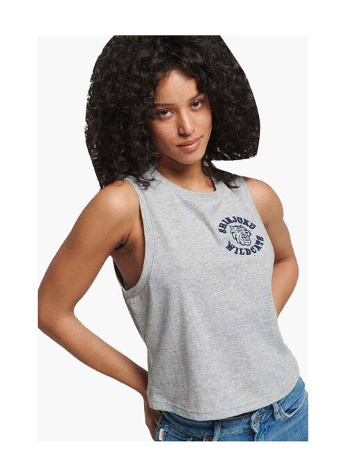 Maiou gri SUPERDRY femeie