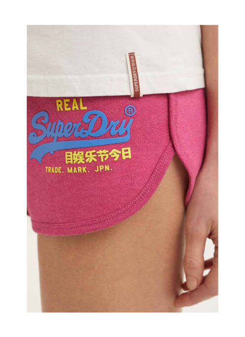 Șort roz SUPERDRY femeie