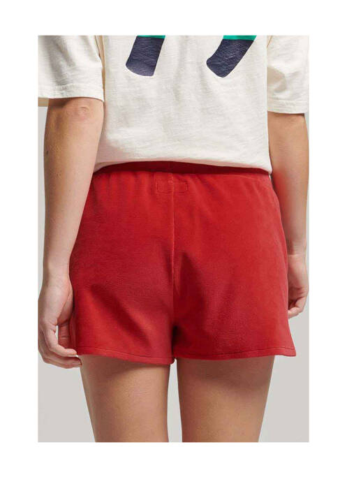 Șort roșu SUPERDRY femeie