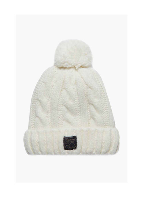 Căciulă alb SUPERDRY femeie