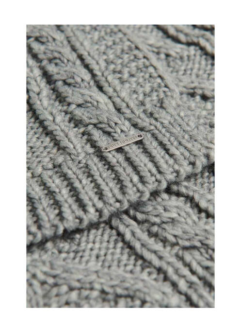 Eșarfă gri SUPERDRY femeie