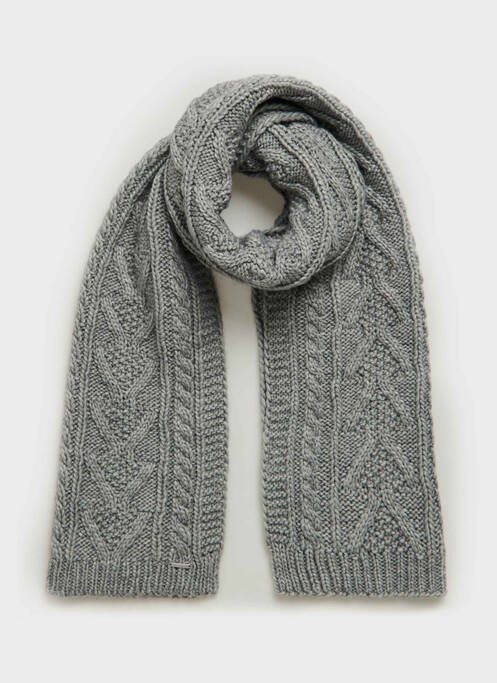 Eșarfă gri SUPERDRY femeie