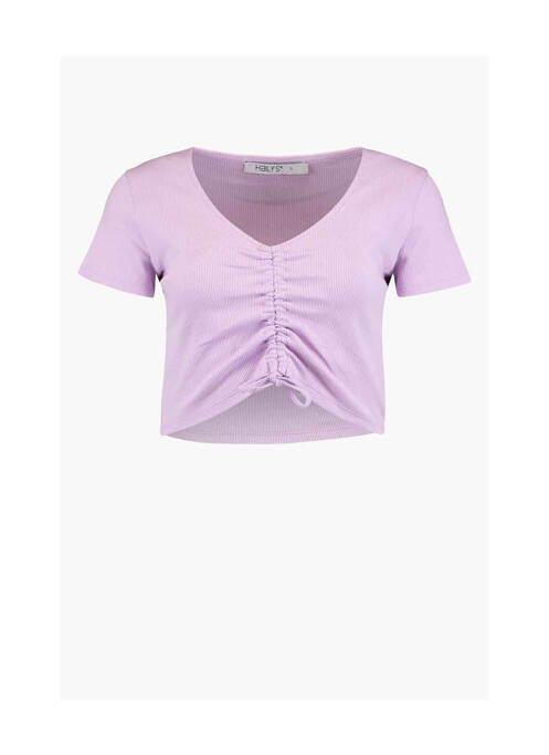 Tricou violet HAILYS femeie