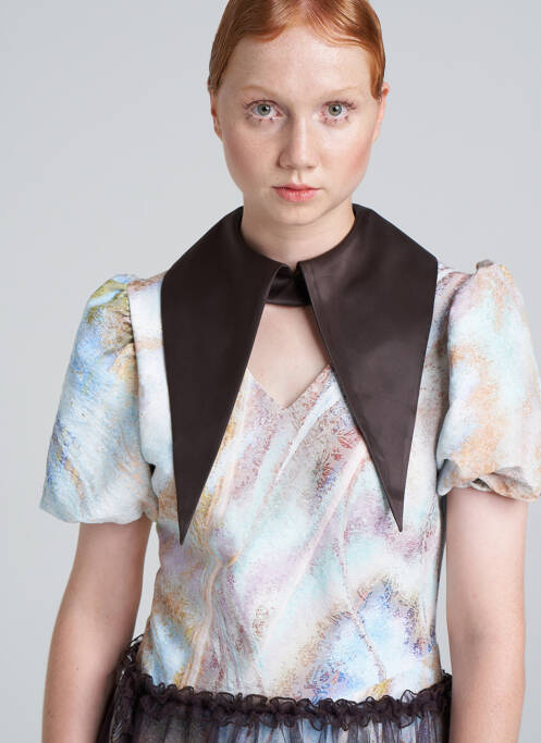 Rochie midi maro YOUNG DESIGNERS femeie