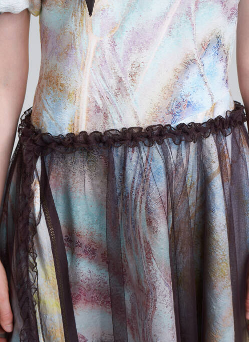 Rochie midi maro YOUNG DESIGNERS femeie