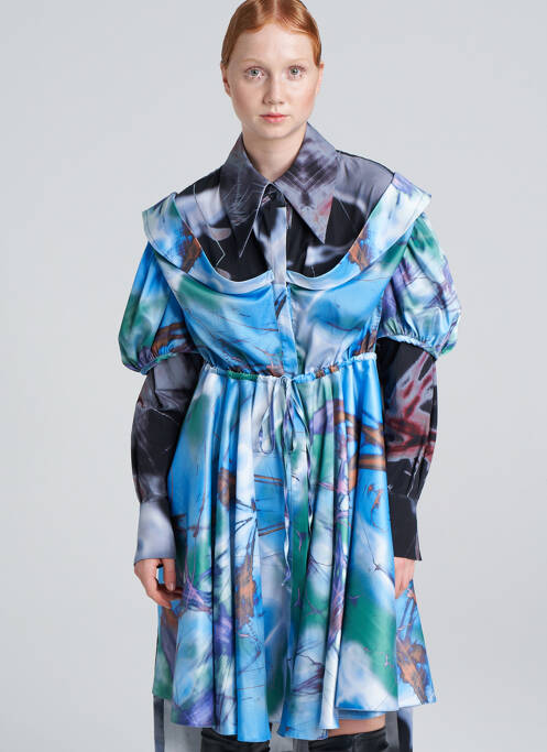 Rochie lungă albastru YOUNG DESIGNERS femeie