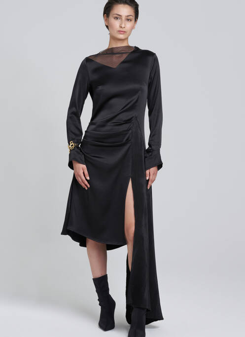 Rochie lungă negru YOUNG DESIGNERS femeie
