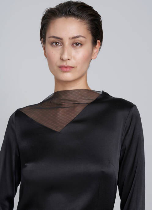 Rochie lungă negru YOUNG DESIGNERS femeie