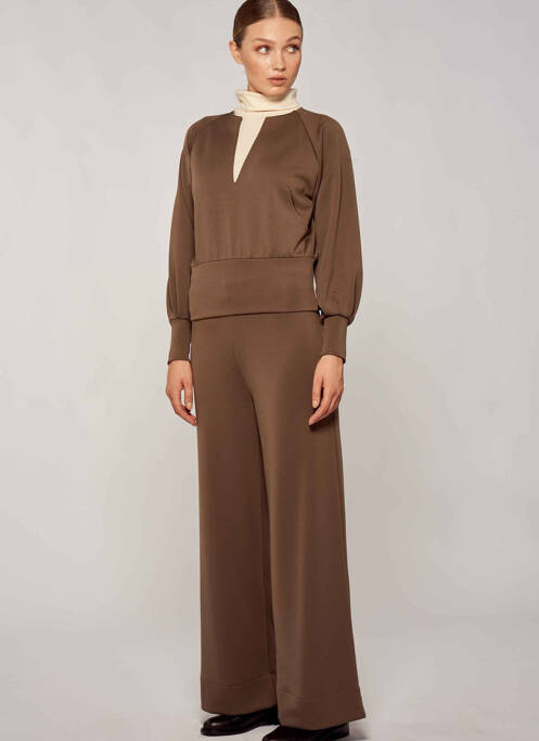 Cămașă maro YUGEN femeie