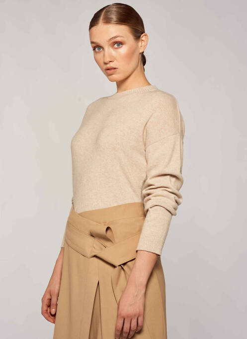 Pulover bej YUGEN femeie