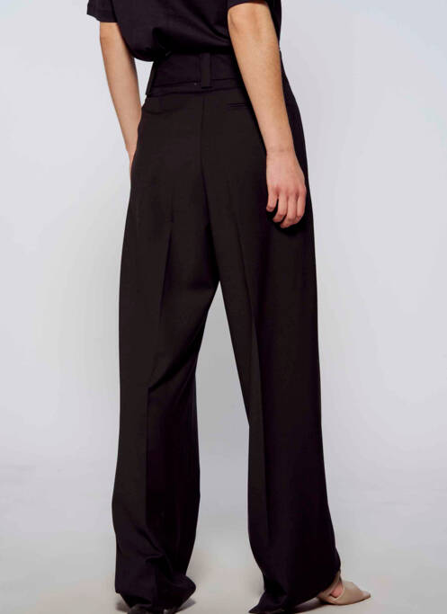 Pantalon drept negru YUGEN femeie