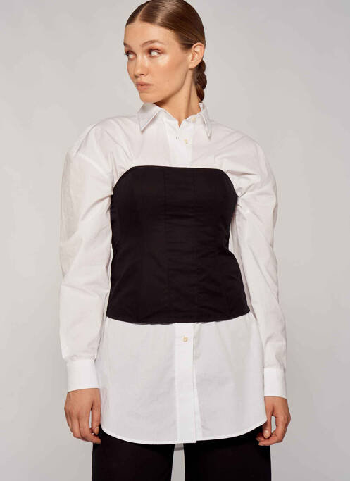 Top negru YUGEN femeie