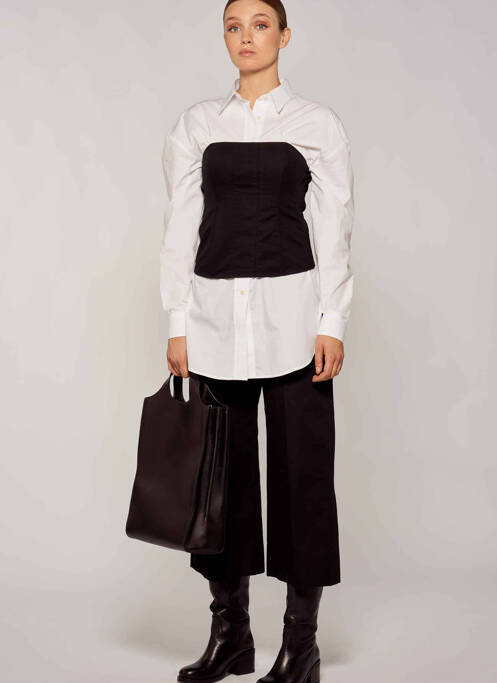 Top negru YUGEN femeie