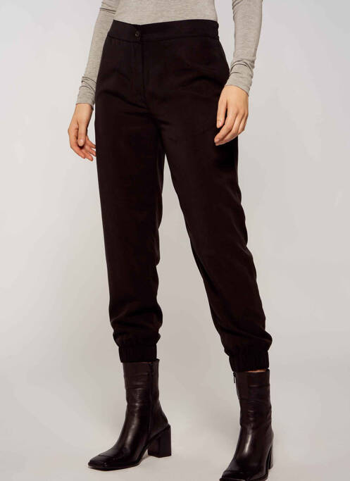 Pantalon 7/8 negru YUGEN femeie