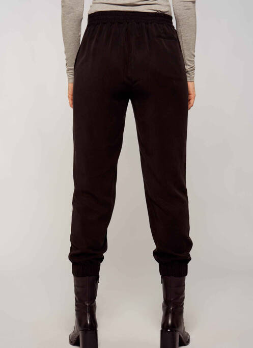 Pantalon 7/8 negru YUGEN femeie