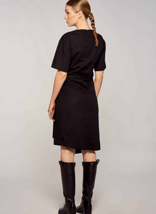 Rochie lungă negru YUGEN femeie