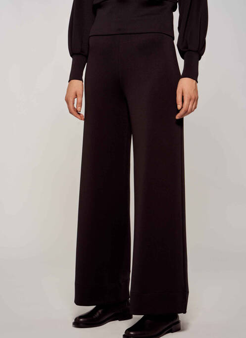 Pantalon evazat negru YUGEN femeie