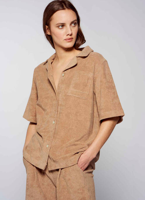 Cămașă maro YUGEN femeie