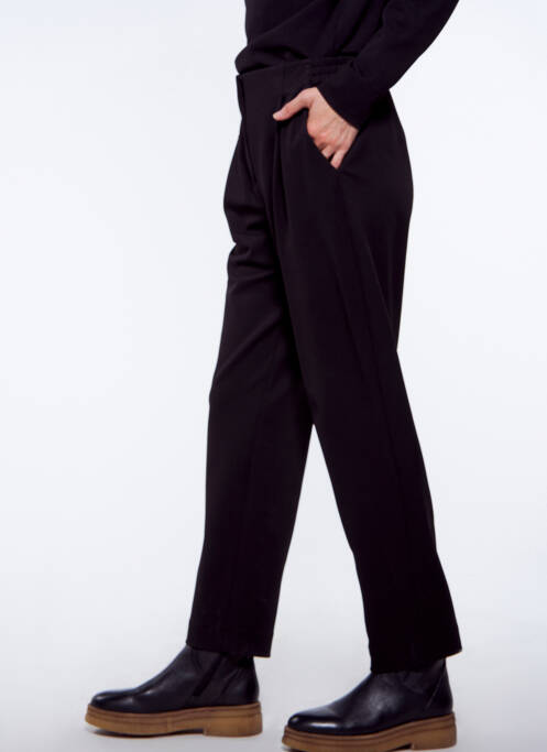 Pantalon 7/8 negru YUGEN femeie