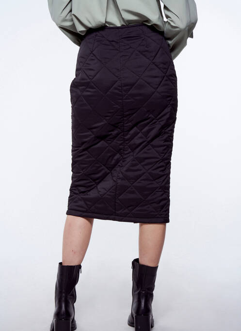 Fustă midi negru YUGEN femeie