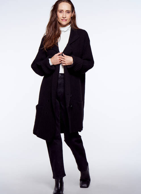 Vestă cu mâneci lungi negru YUGEN femeie