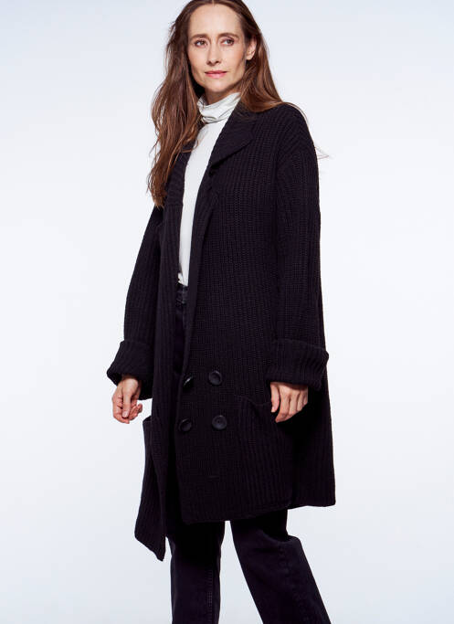 Vestă cu mâneci lungi negru YUGEN femeie