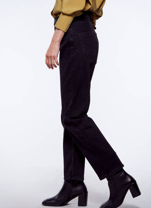 Blugi cu croială dreaptă negru YUGEN femeie