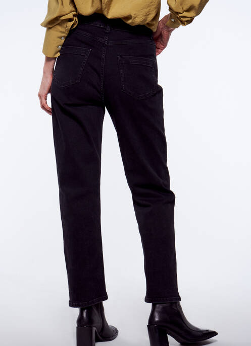 Blugi cu croială dreaptă negru YUGEN femeie