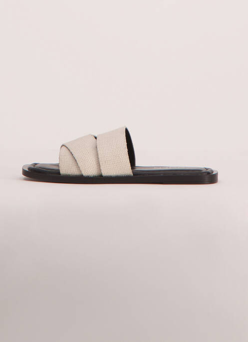 Sandale/Pantofi decupați bej YUGEN femeie