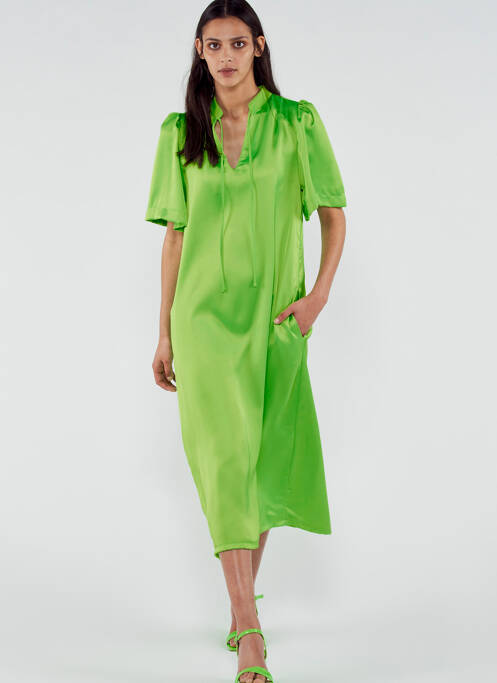 Rochie lungă verde YUGEN femeie
