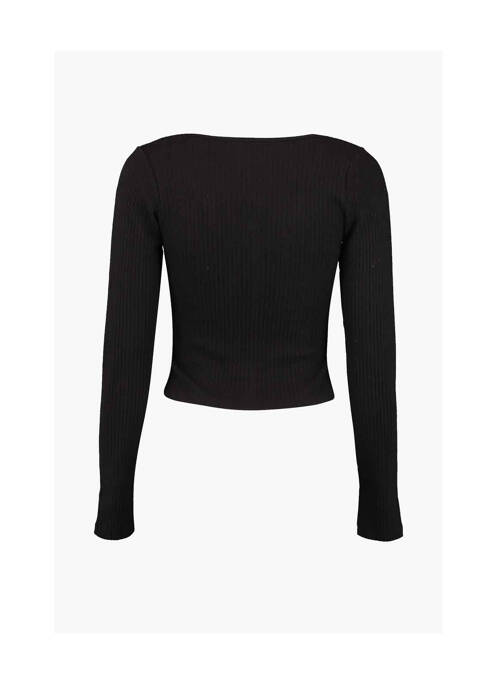 Vestă cu mâneci lungi negru HAILYS femeie